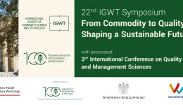 Zaproszenie na 22nd IGWT Symposium &rdquo;From Commodity to Quality: Shaping a Sustainable Future&rdquo;